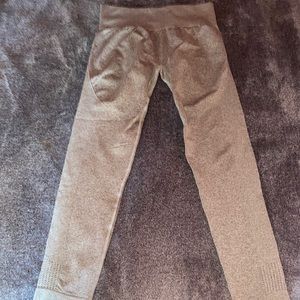 Seamless High Rise Leggings With Stretch